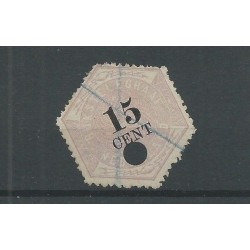 Netherlands TG5 Telegram 15 ct  VFU/used  CV 40 €
