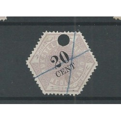 Netherlands TG6 Telegram 20 ct  VFU/used  CV 17 €