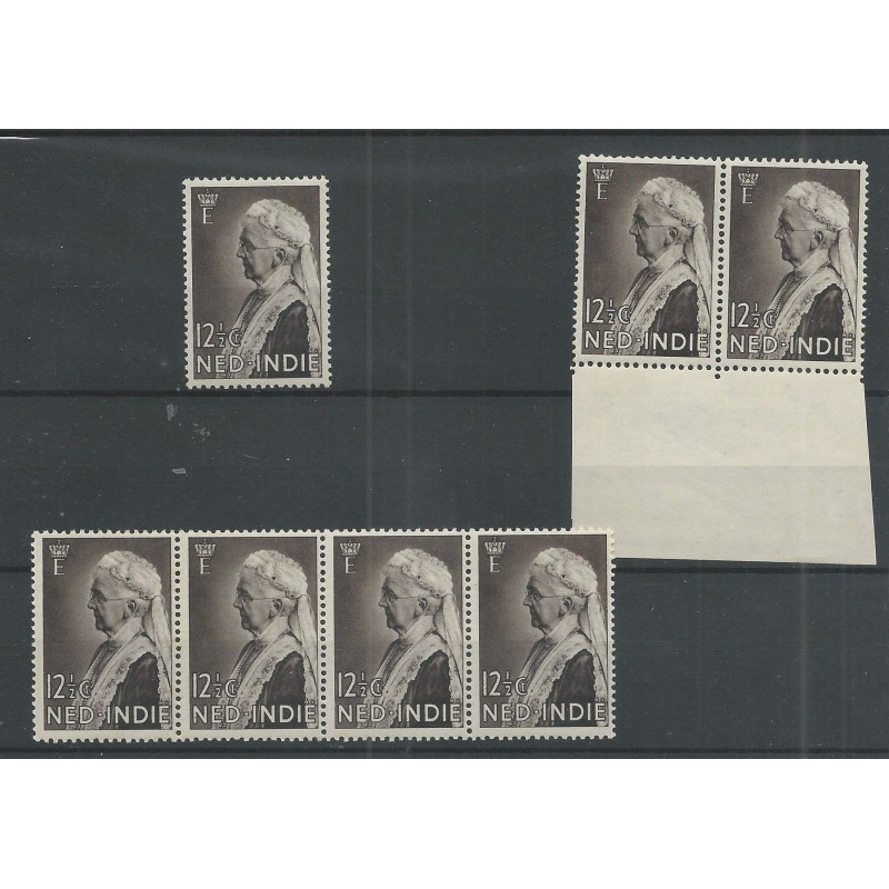 Dutch East Indies 216 Queen Emma MNH  CV 52 €