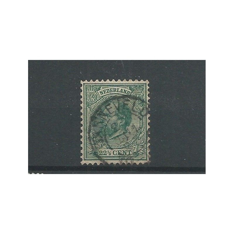 Netherlands  25H with "BARNEVELD 1883" VFU/used   CV  55++  €