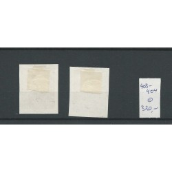 Switzerland  403-404  aus Block 6  VFU/used  CV 320 €
