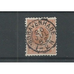 Nederland  23J met GRANVEHAGE 1882 VFU/gebr  CV  20+ €