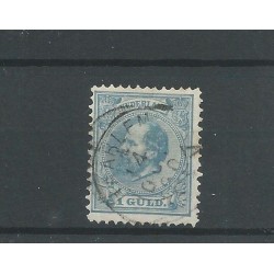 Netherlands  28  "HAARLEM 1890" bluee kleur VFU/used  CV  50+ €