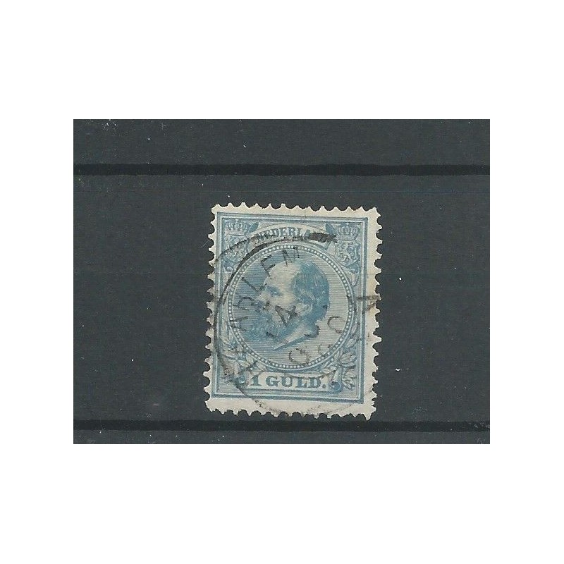 Netherlands  28  "HAARLEM 1890" bluee kleur VFU/used  CV  50+ €