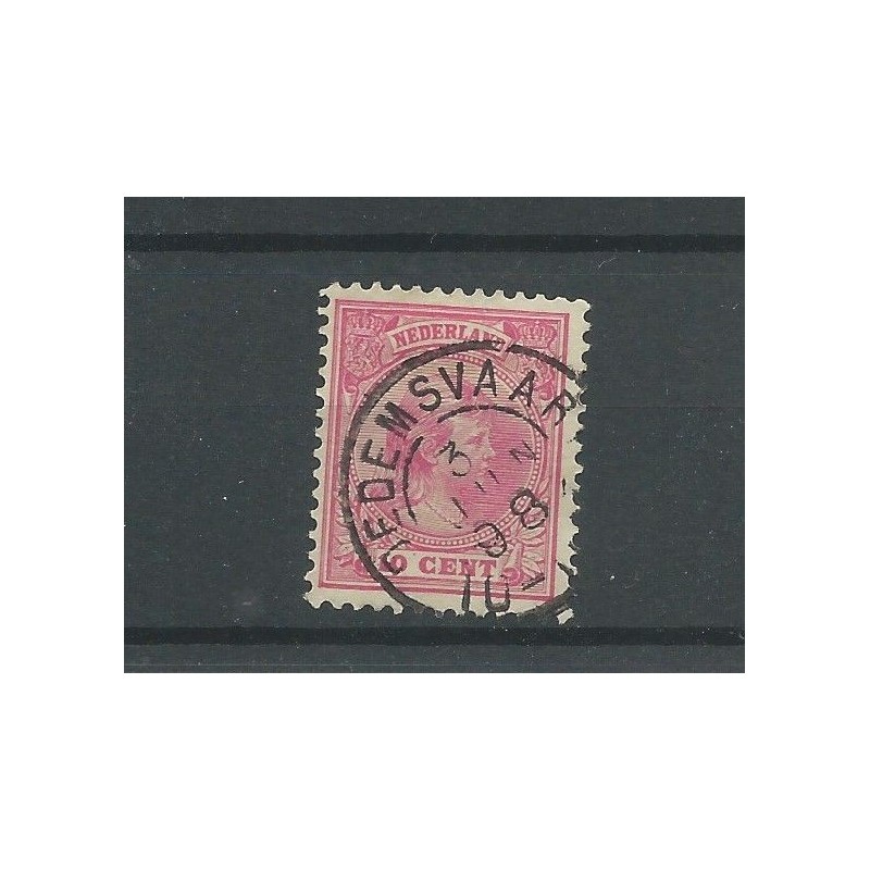 Nederland  37 met DEDEMSVAART 1898 kleinrond VFU/gebr  CV  10+ €