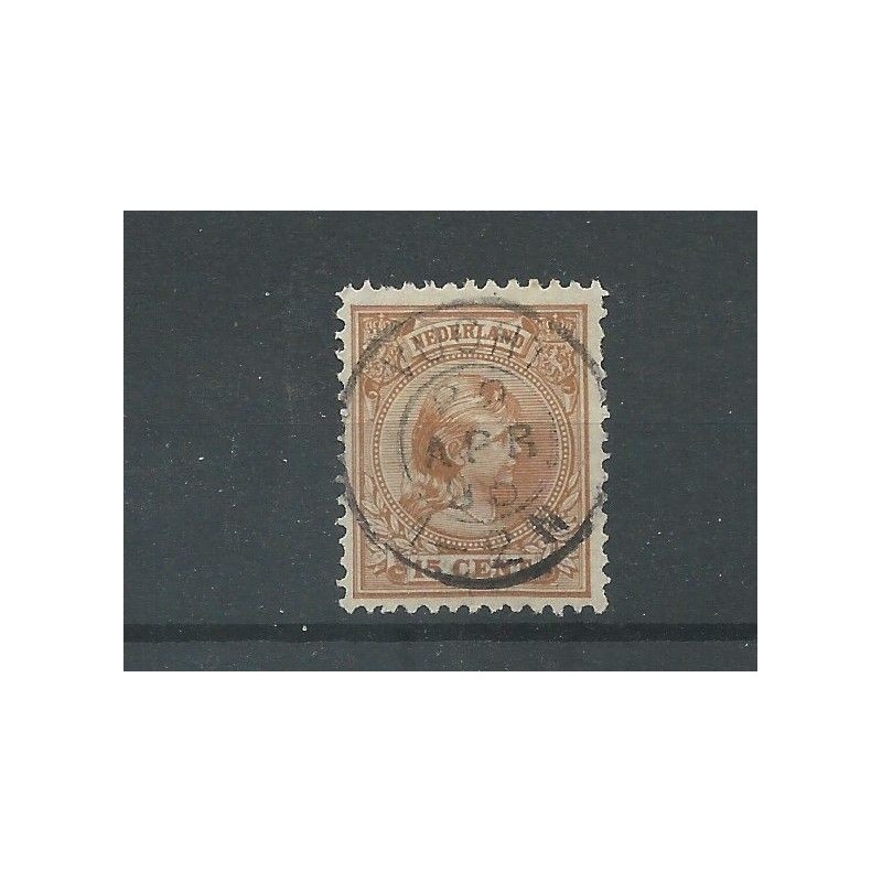 Nederland 31 "GORINCHEM 1883" kleinrond VFU/gebr CV 3 €