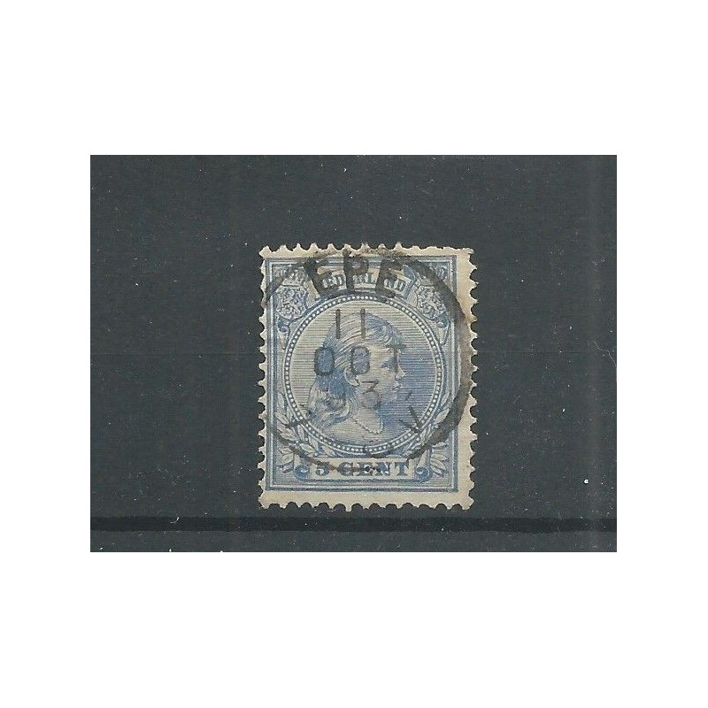 Netherlands  35 with EPE 1893 small round cancel VFU/used  CV  6+ €