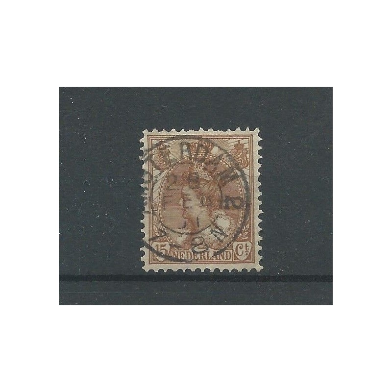 Netherlands  64 with AMSTERDAM-2 small round cancel VFU/used  CV 8+ €