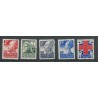 Nederland  203-207 Rode Kruis MNH/postfris  CV 75 €