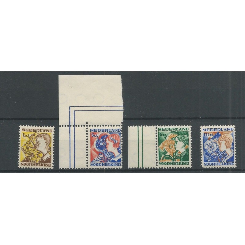 Netherlands  248-251 Child Welfare 1932  MNH  CV 125 €