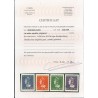 Netherlands  346-349 Wilhelmina Konijnenburg  MNH  CV 455 € Certificate Muis !!