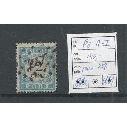 Netherlands P8A-I  with numeral dot cancel 237  VFU/used  CV 140 €