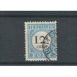 Netherlands P8D-II Postage due 1881VFU/used  CV 45 €