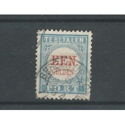 Netherlands P12D-III with "BERGEN ON ZOOM 1894" small round cancel VFU/used  CV 45+ €