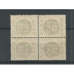 Netherlands P68a  2x in block of 4 MNH  CV 50 €