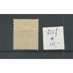 Netherlands  D5f  Official "broken poot A" MH/unused  CV 115 €