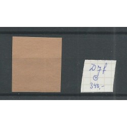 Netherlands  D7f  Official "broken poot A" VFU/used  CV 340 €