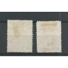 Dutch East Indies  37A/37B Wilhelmina  VFU/used  CV 55 €