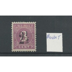 Dutch East Indies  39 "Witte vlek aan poot van T" MH/unused CV 25 €