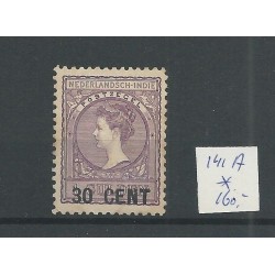 Dutch East Indies  141A Emergency issue MH/unused  CV 160 €