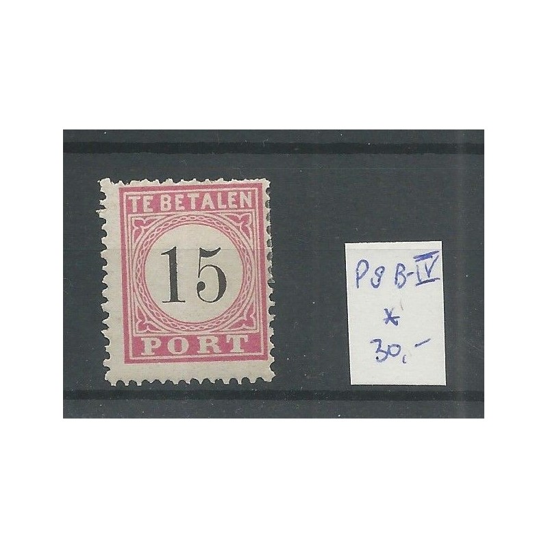 Ned. Indie  P8B-IV Port MH/ongebr  CV 30 €