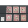 Dutch East Indies  P16aI-III/P18aI-III  Postage due  MH/VFU CV 75 €