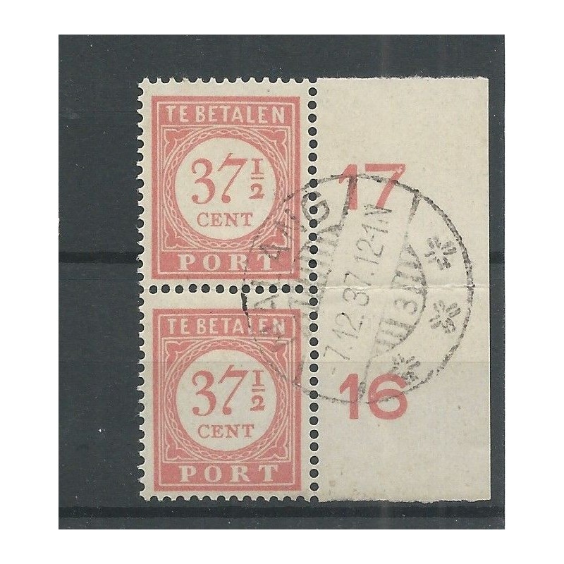 Ned. Indie  P34 paartje  VFU CV 50 €