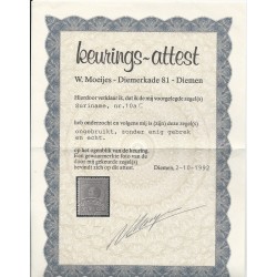 Suriname  3C-13C  Willem III  MH/unused  CV 710 €  Certificate !!