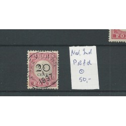 Dutch East Indies  P18fd  "E.T" fout  SUPERB  VFU/used  CV 50 €