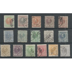 Suriname  1-15  Willem III  VFU/used  CV 407 €