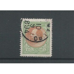 Suriname  15B Willem III  VFU/used  CV 85 €