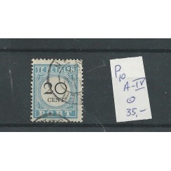 Netherlands P10 A-IV  VFU/used  CV 35 €