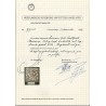 Suriname LP24fa  Inverted overprint MNH CV 400 € Certificate !!