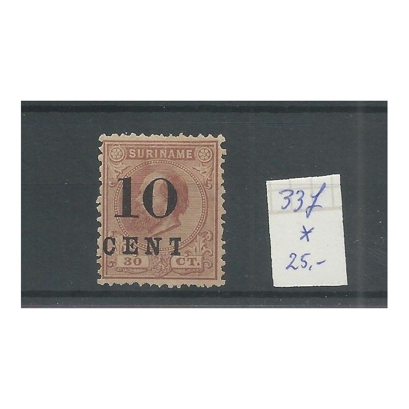 Nederland 35 met " DINTELOORD 1896" VFU/gebr CV 12 €