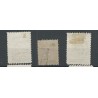 Suriname 34-36 Provisional issue VFU/used CV 45 €