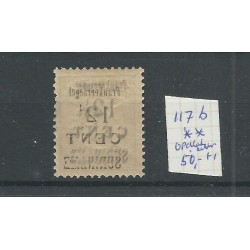 Suriname 116/117 Provisional issue VARIETEITEN MH/unused  CV 280+
