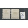 Suriname 116/117 Provisional issue VARIETEITEN MH/unused  CV 280+