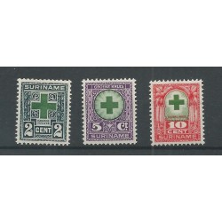 Suriname 127-129 Green Cross  MNH  CV 11 €