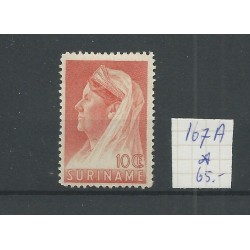Suriname 167A  Wilhelmina  MH/unused  CV 65 €