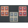 Suriname 197-199 Vrij Netherlands PROEVEN in block 4 MNH  CV 280 €