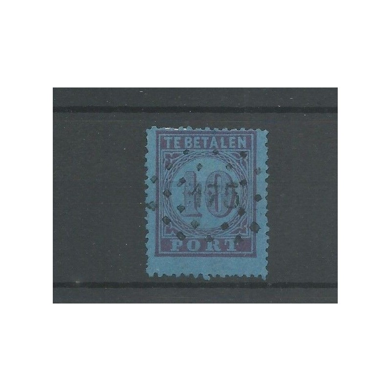 Netherlands P2 with numeral dot cancel 175 Stadskanaal  VFU/used  CV 95 €