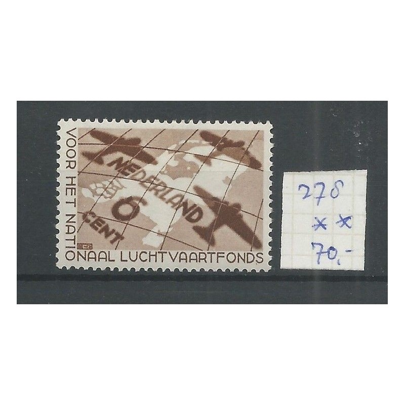 Nederland 278PM14 Luchtvaartfonds MNH/postfris  CV 250 €