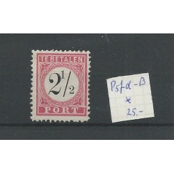 Dutch East Indies P5fd-B  Postage due  MH/unused  CV 25 €
