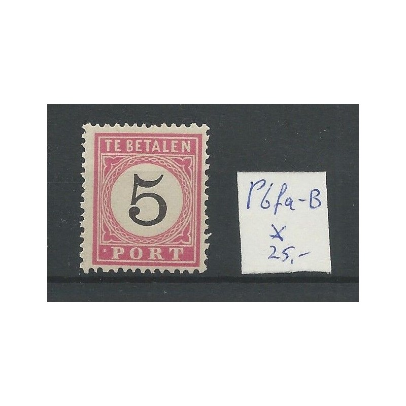 Dutch East Indies P6fa-B  Postage due  MH/unused  CV 25 €