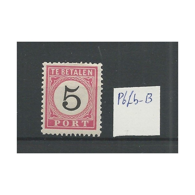 Dutch East Indies P6fb-B  Postage due  MH/unused  CV 25 €