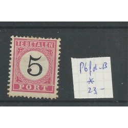 Dutch East Indies P6fd-B  Postage due  MH/unused  CV 25 €