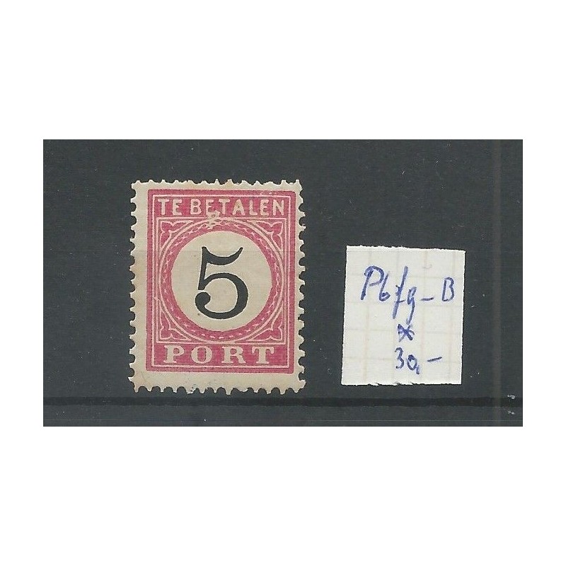 Ned. Indie P6fg-B  Port  MH/ongebr  CV 30 €