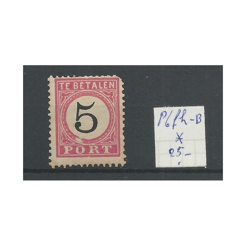 Dutch East Indies P6fh-B  Postage due  MH/unused  CV 25 €
