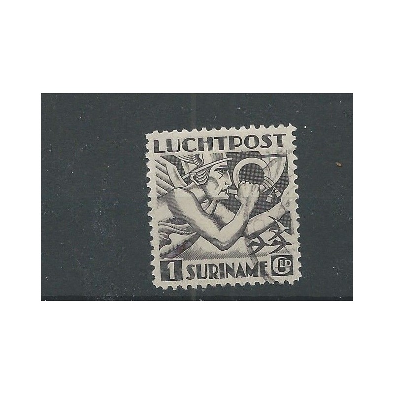Suriname LP22 Luchtpost  VFU/gebr CV 30 €