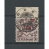 Suriname LP24fa Inverted overprint Airmail  VFU/used CV 400 € Vervalsing